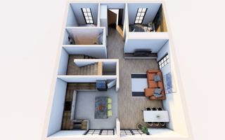 Casa moderna comuna Harman,zonă centrală! - Poză 9