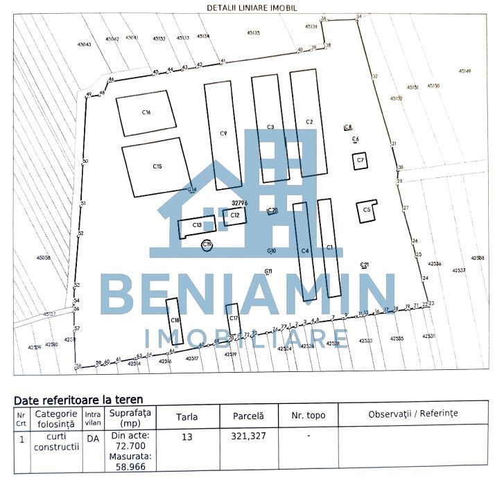 60.000mp Ferma de bovine, păsări, porcine, culturi agricole Diverse - Schiță 7