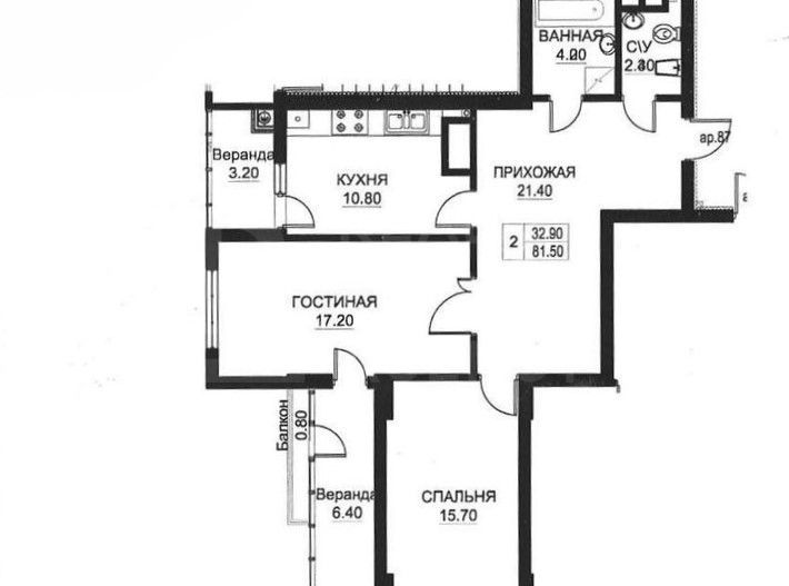 Vânzare, apartament, 2  camere + living, strada Vasile Lupu, Buiucani - Poză 13