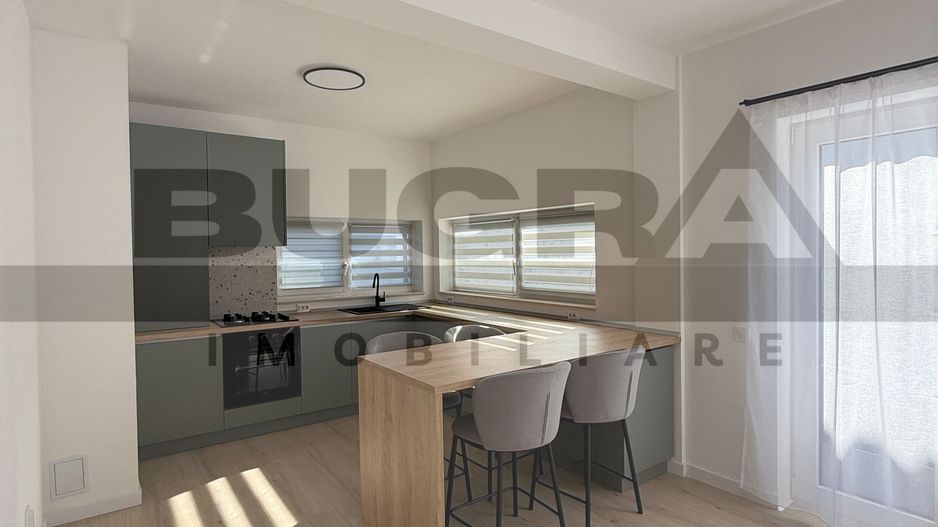 Apartament cu 4 camere, 100 mp, parcare,  gradina,  zona L. Merlin - Poză 3