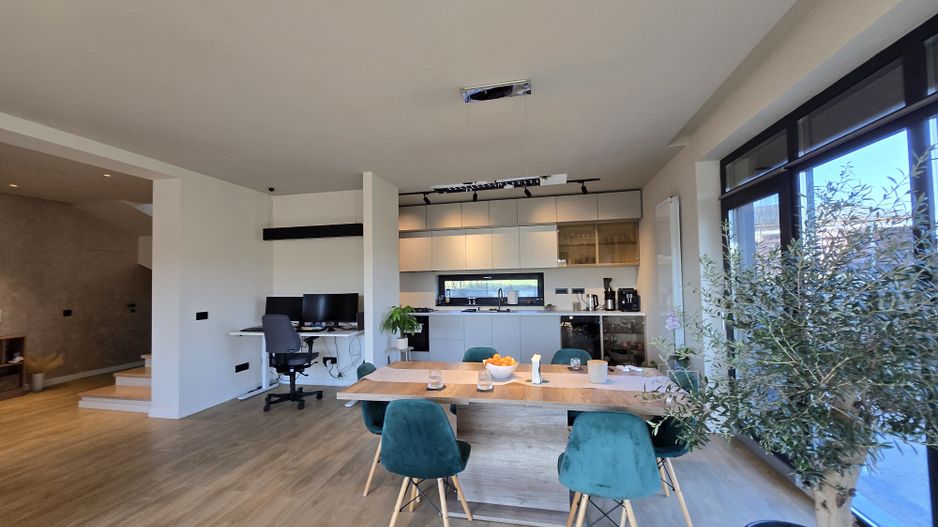 Casa noua 151mp curte 1000m Frumusani mobilata lux -langa Lac/Primarie - Poză 1