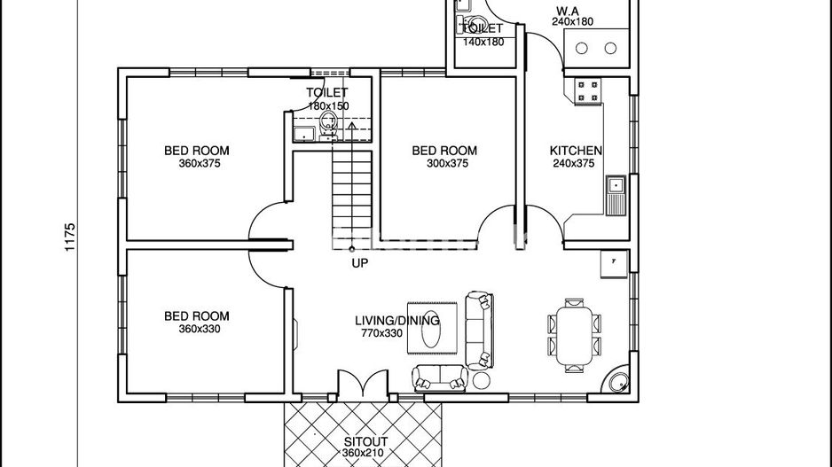 Apartament cu 3 camere de vânzare în zona Aurel Vlaicu - Schiță 6