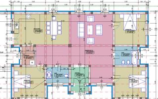 Casa stil mediteranian 4 dormitoare 800 mp teren Tocile Sibiu - Poză 3