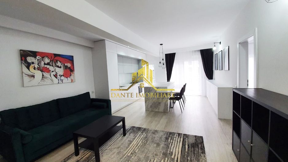 2 camere, mobilat modern, bloc nou, balcon, parcare, zona Marasti - Poză 9