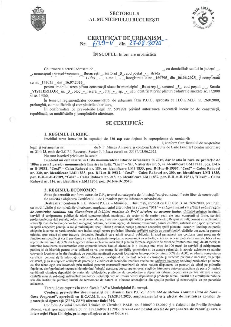 Rahova Piata Chirigiu, str. Vistierilor nr. 3, teren 220 mp de vanzare - Poză 13