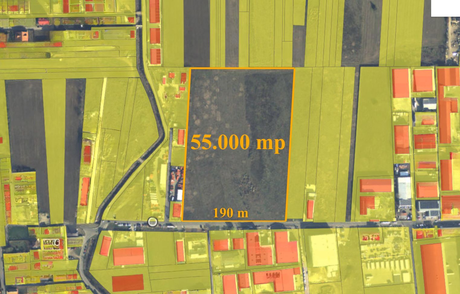 Teren logistic - Otopeni - Str. Avram Iancu - Parcelabil - Schiță 8