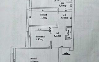 Apartament 3 camere decomandat, Dacia - statia Columnei, vedere la bulevard, liber - Poză 4