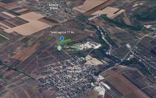 Teren agricol 77 ari, amplasat r-nul Ialoveni la traseul L 458 Piatra Albă-Brăila - Poză 2