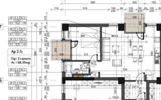 READY TO MOVE  I  Apartament 2 camere,  spatios 66 mp pe IANCU NICOLAE 75 - Poză 16