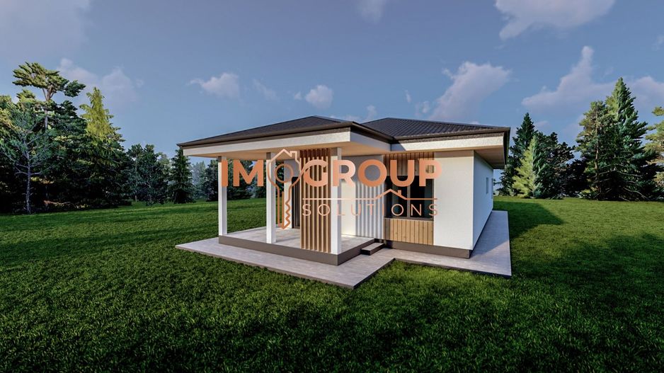 CASA INDIVIDUALA PLAN PARTER - 128 MP - VOROVESTI - Poză 4