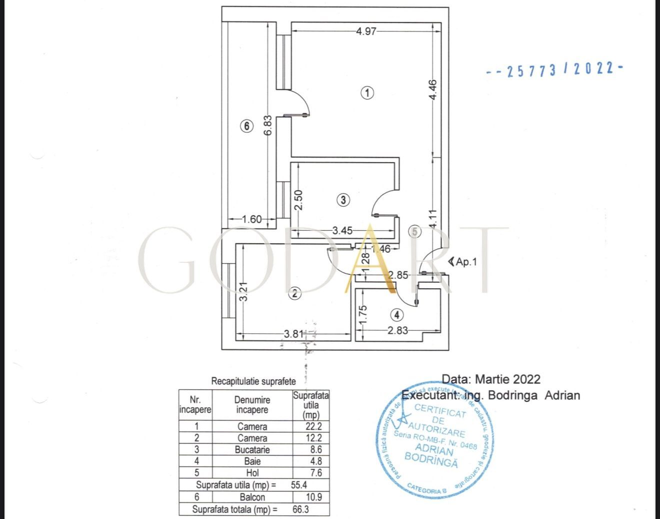 Apartament deosebit ready to move in | Vitan - Schiță 12