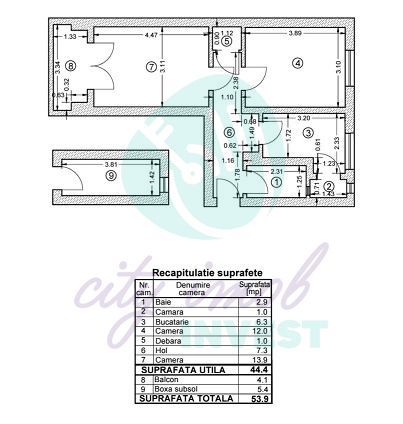 Apartament de 2 camere, Floreasca – Compozitori - Poză 2