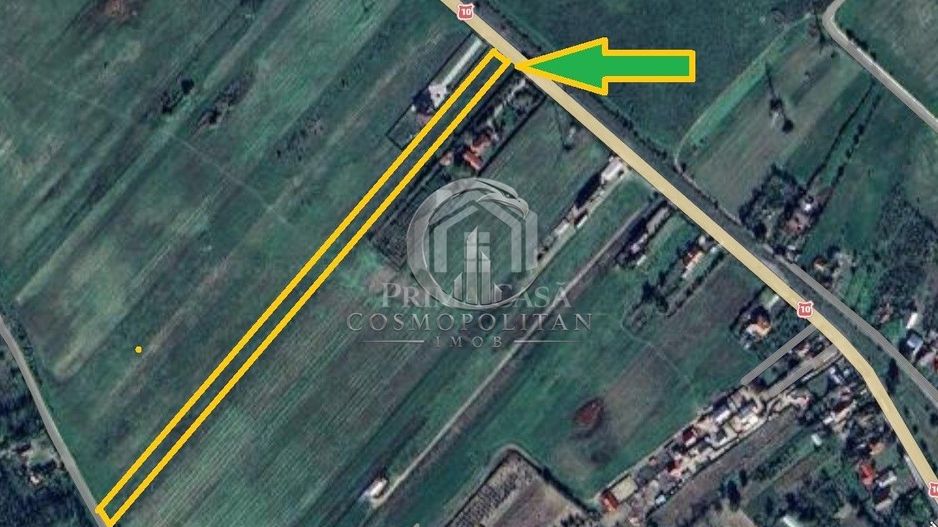 Teren in zona Candesti BZ 6400mp cu deschidere 12m la DN10 Pret: 5 mp neg - Poză 5