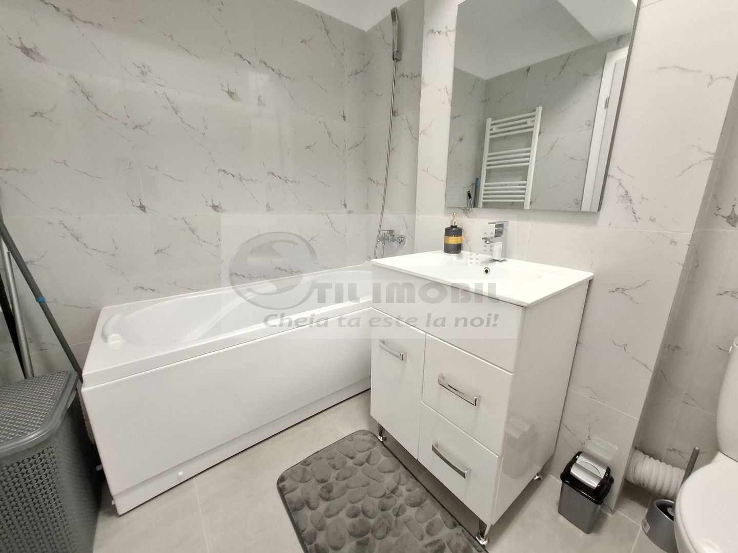 Apartament 1 camera, bloc 2024, mobilat modern, Cug Valea Adanca,liber - Poză 14