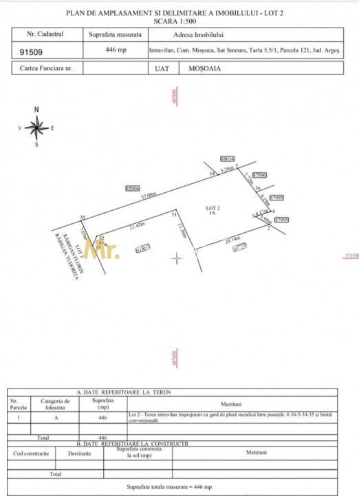 Teren intravilan 446 mp – Strada Pinilor, zonă exclusivistă foarte căutată - Poză 4