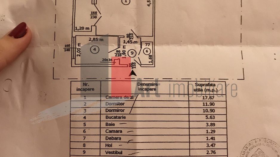 Vânzare apartament 3 camere Bd. Obregia - Turnu Măgurele - Poză 5