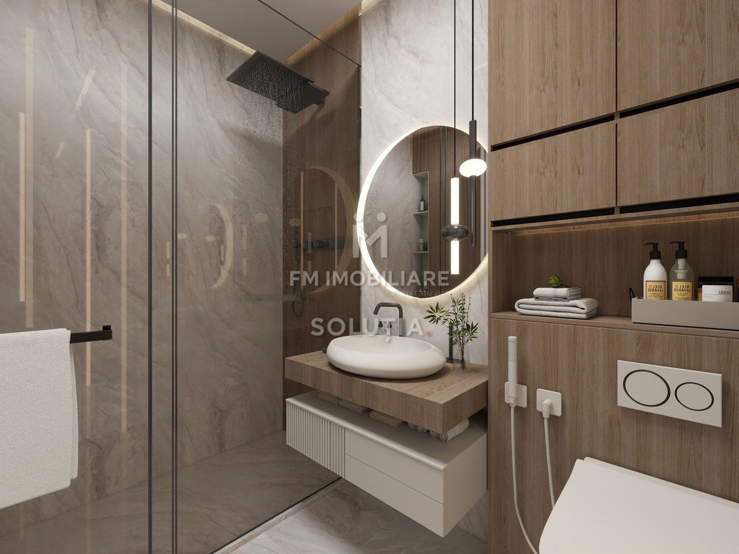 Apartament 3 camere | Bloc Nou| Etaj 1 | 2 băi | C. Brâncoveanu - Poză 12