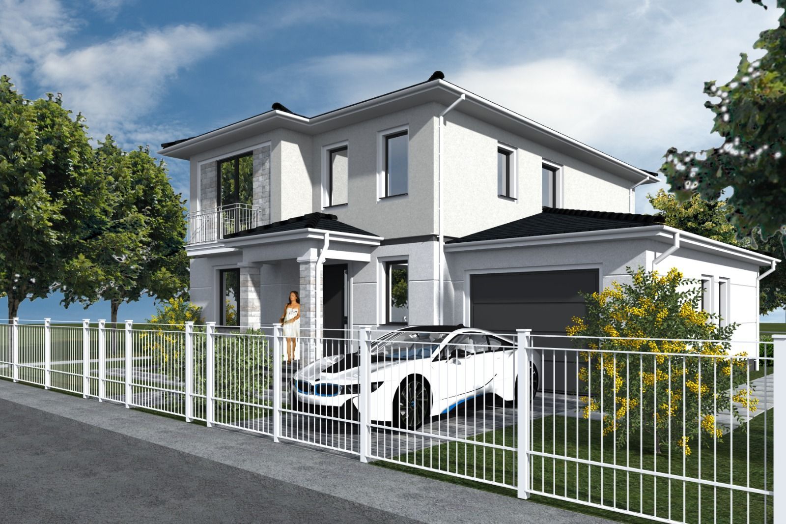 Locuinta individuala cu teren de 1000mp - Poză 16