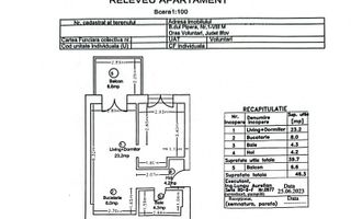 Vanzare - apartament 2 camere - mobilat+utilat - Avalon Estate-Pipera - Schiță 10