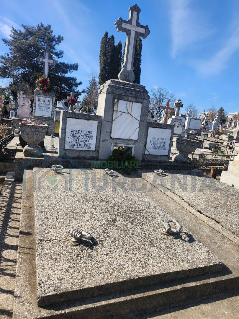 Cavou cu 2 locuri în Cimitirul Eternitatea, Iași - Parcela 4 - Poză 1