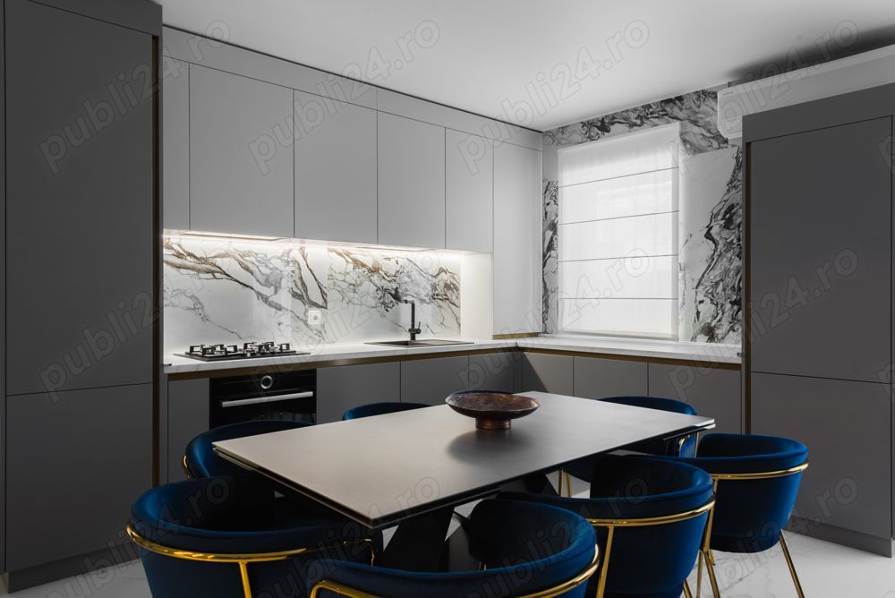 Vând apartament 3 camere complet mobilat și utilat - Poză 2