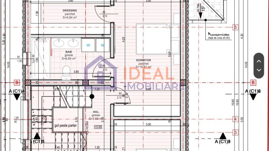 Casa Individuala Moderna cu 4 camere si 318 mp teren, in Selimbar - Schiță 9