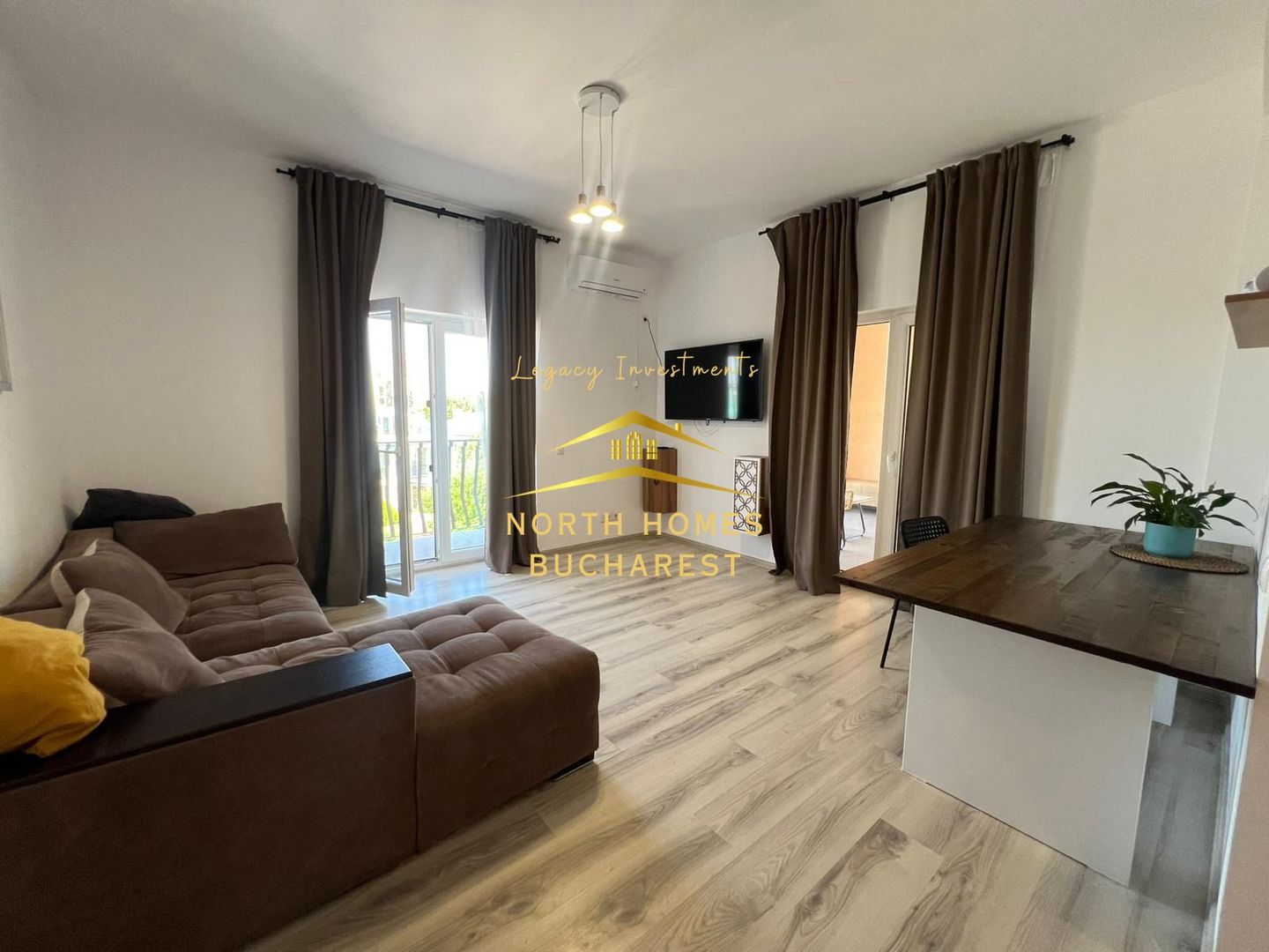 Penthouse 3 camere -de Închiriat-172 MP - în North Light – Cosmopolis-PARCARE - Poză 1