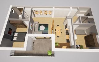 Apartament 3 Camere Cu Terasa 90MP/Bloc Nou/Etaj 1 - Poză 6