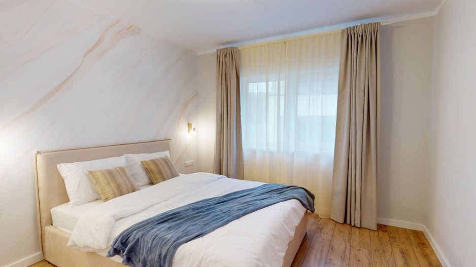 Penthouse 3 camere, 2 băi, mobilat complet, dressing - întabulat - Poză 4