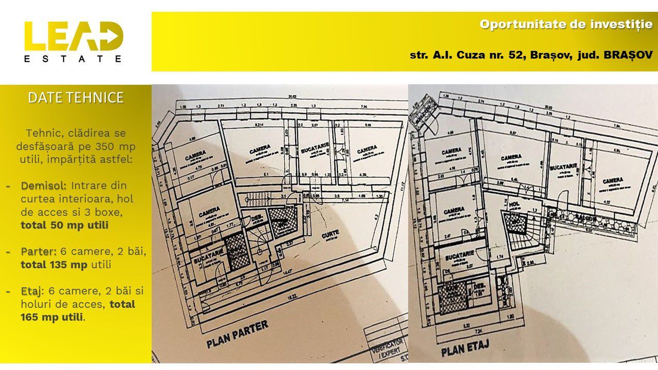 Investitie! Imobil cu 12 camere, Central, Brasov! - Poză 5