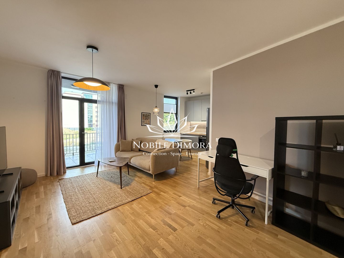 ISHO - Apartament cu 2 camere, birou, Et1, pet friendly - Medicina - Poză 1