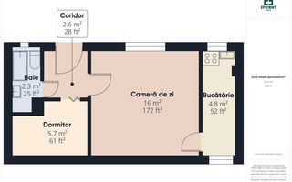 Apartament la casă – 2 camere – Cartier Studențesc - Timișoara - Poză 19