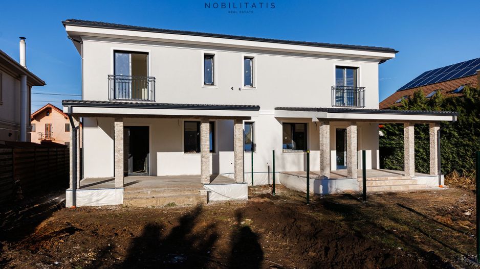 Duplex nou deosebit - despartit prin camera tehnica | Curte amenajata - Poză 5