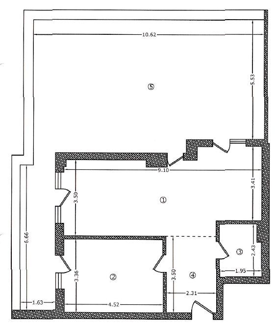 Penthouse 2 camere independent energetic panouri solare - Schiță 21