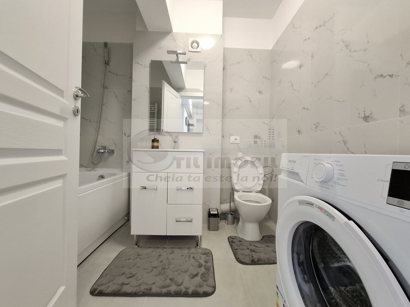 Apartament 1 camera, bloc 2024, mobilat modern, Cug Valea Adanca,liber - Poză 15