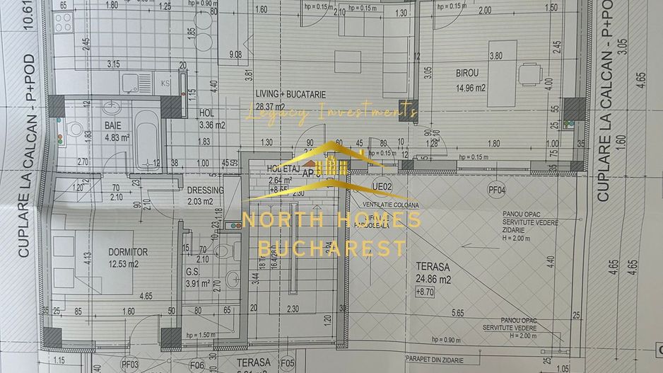 Vânzare Penthouse 3 camere 3 terase Locație exclusivistă în Străulești - Poză 18