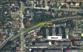 Teren intravilan Navodari strada Plopilor dubla deschidere 1635mp - Poză 2