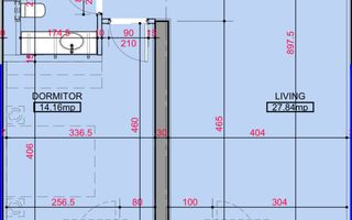 Apartament cu 2 camere de vanzare Fabrica de Glucoza - Schiță 2