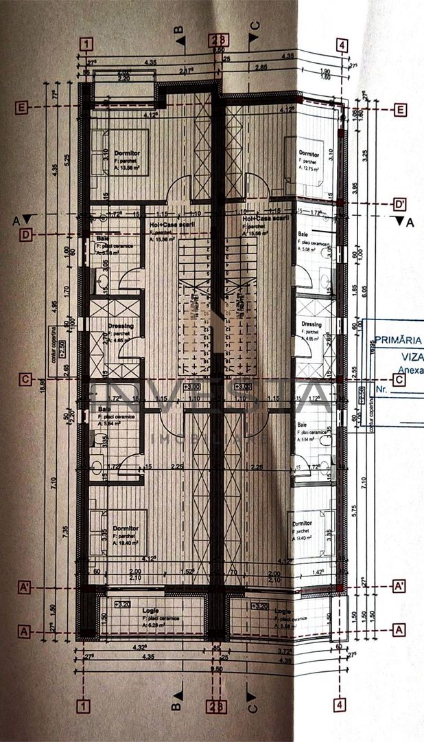 DUPLEX de vanzare | 180 mp + 320 mp curte | EUROPA - Schiță 16