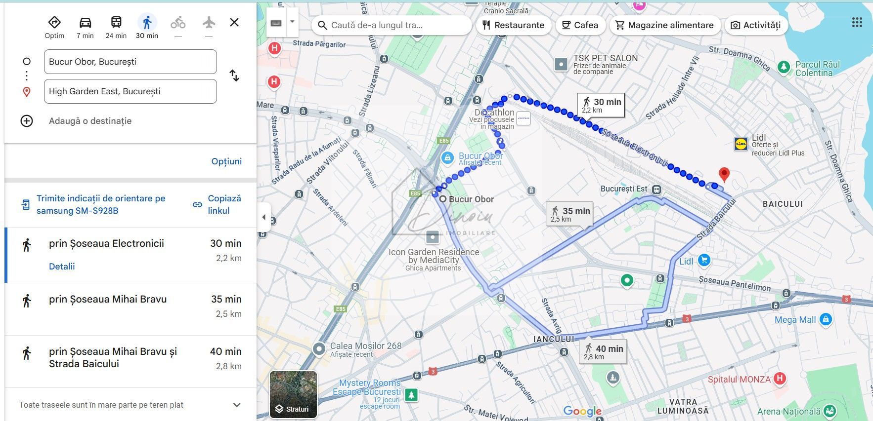 Obor Garsoniera 36 mp Obor High Garden East I Veranda Mall I Com 0% - Poză 5