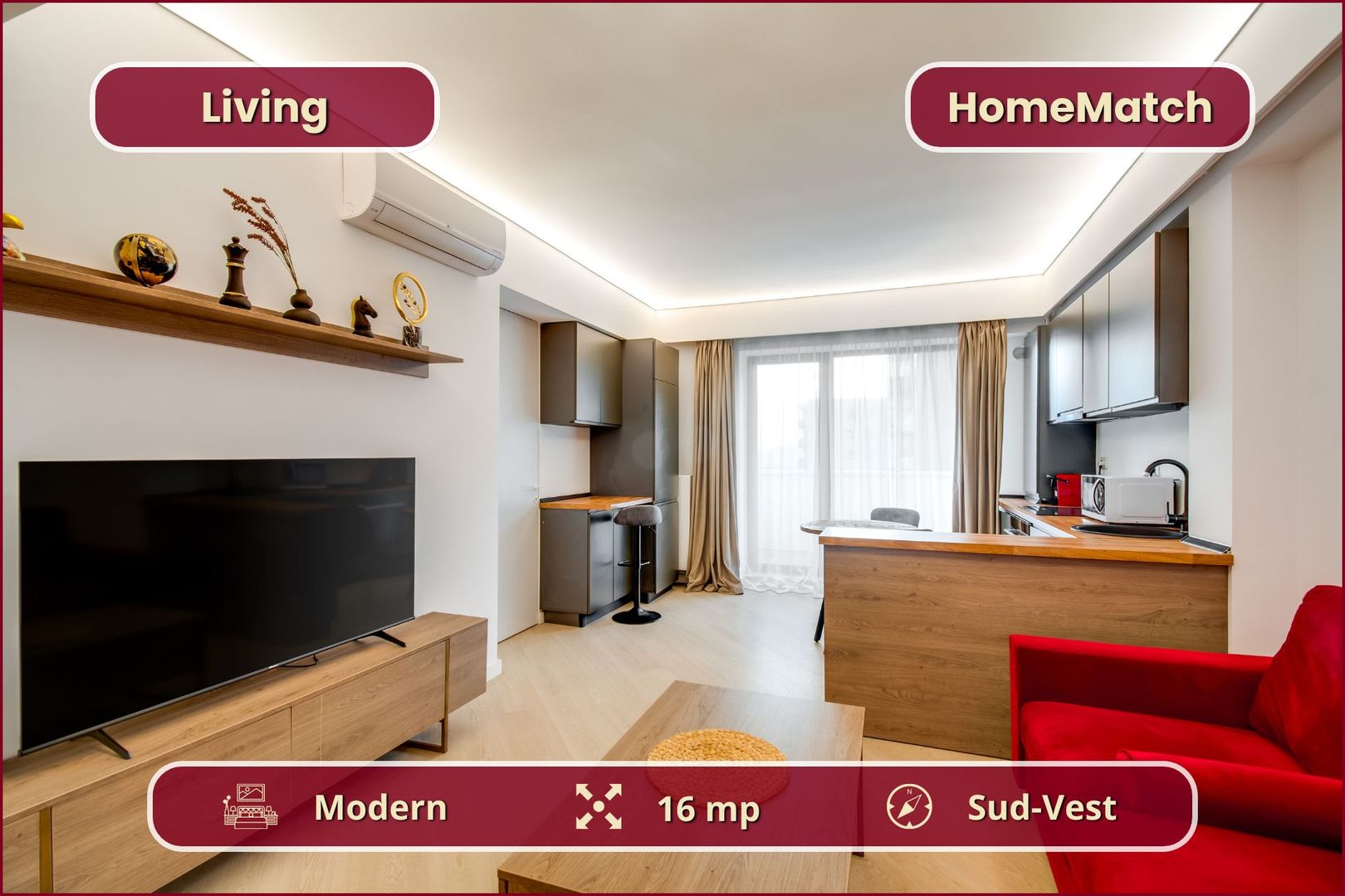 Cortina North || 2 camere || Finisaje de lux || Parcare || Comision 0% - Poză 3