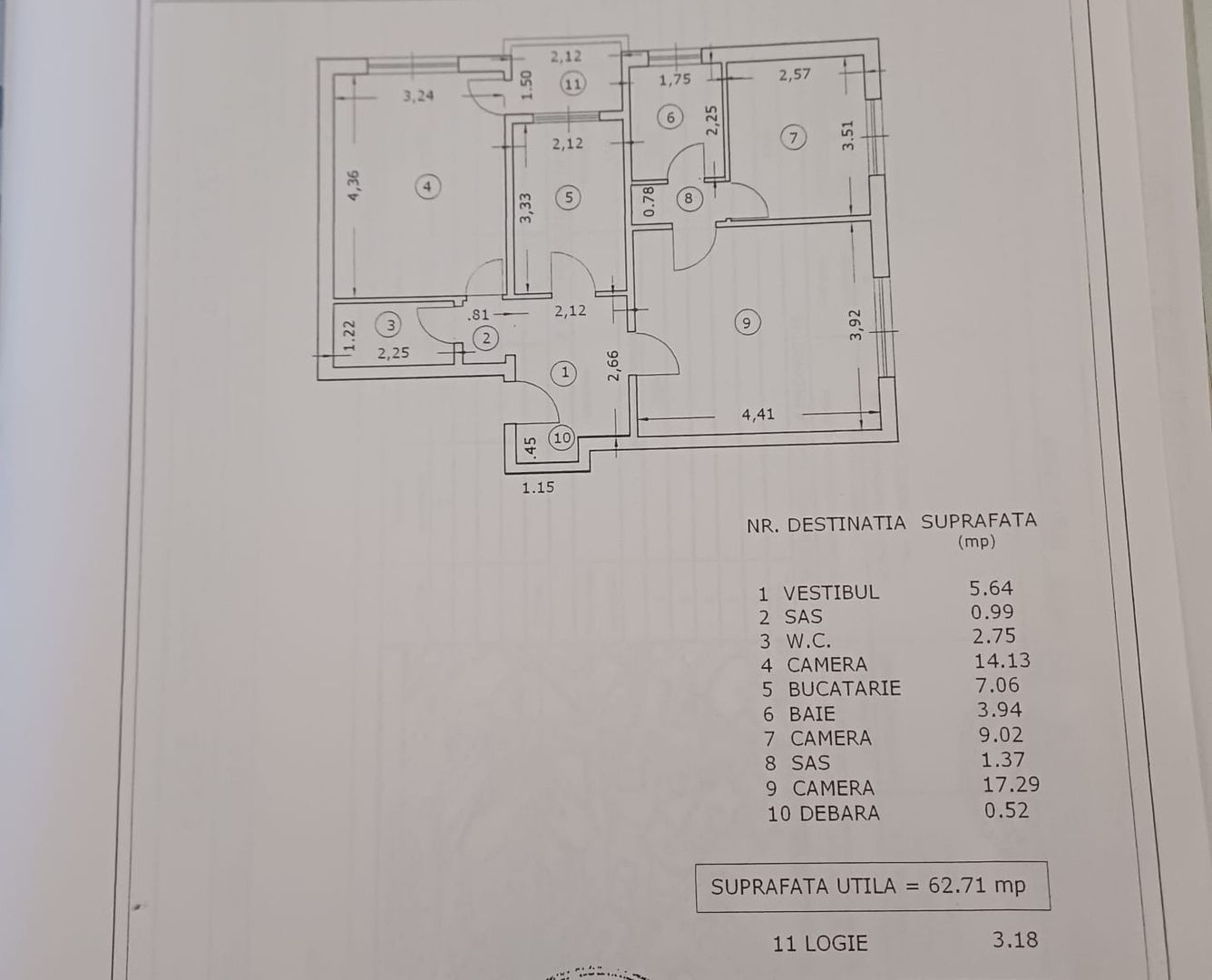Cauți apartament cu 3 camere în Rahova? Il gasesti aici aici! - Poză 7
