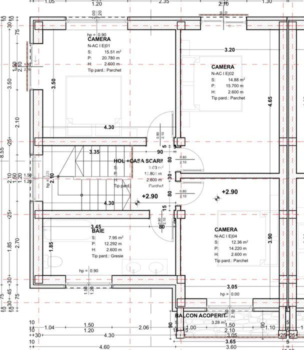 Duplex de vanzare in Selimbar - Schiță 8