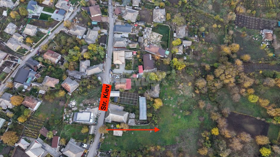 Teren pentru construcții intravilan 55,7 ari – Trușeni, str. Kiev - Poză 2