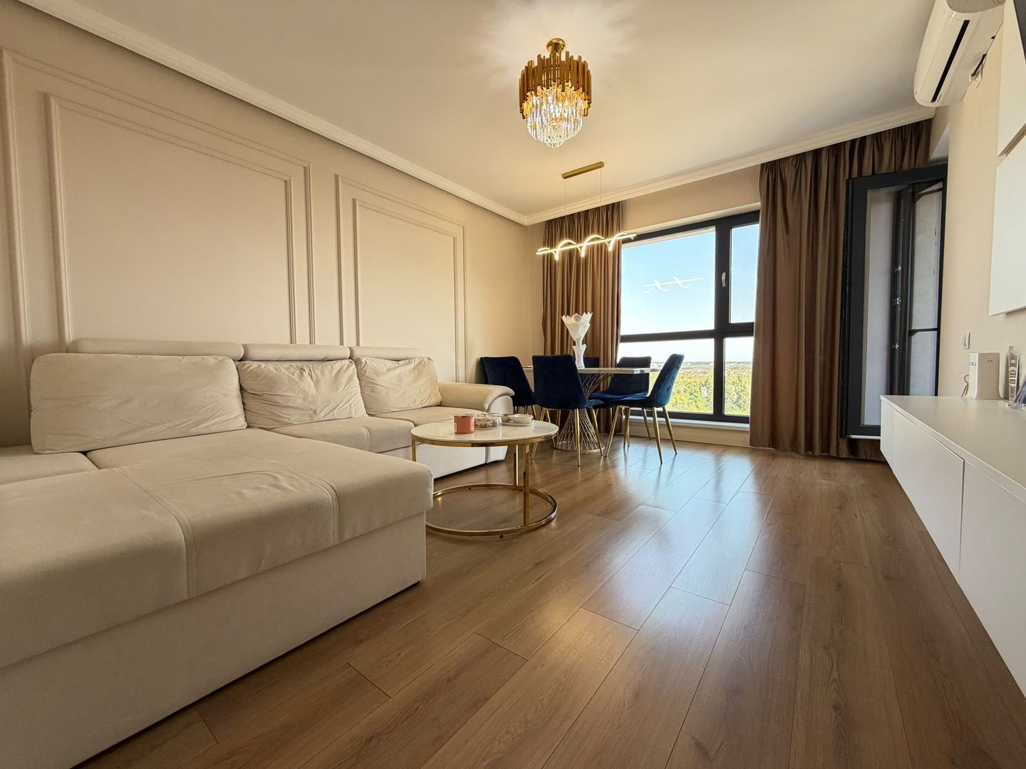 Apartament 2 camere | 56 mp | Etaj 9 | Balcon - Poză 1