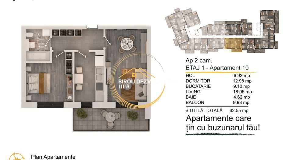 Proiect modern Decomandat Titan Pallady Metrou STB Parcare bonus Promo - Schiță 6