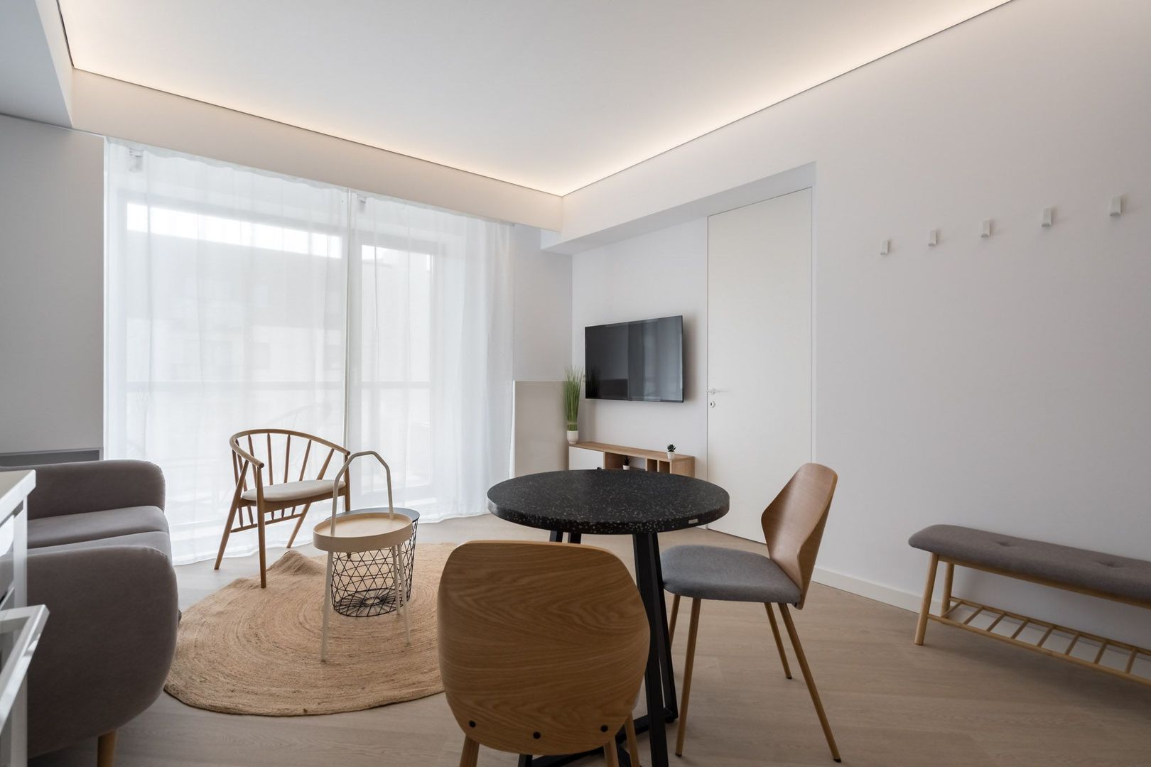 COMISION 0% - Apt 2 camere cu parcare subterana - mobilat NOU - 5min Promenada - Poză 3