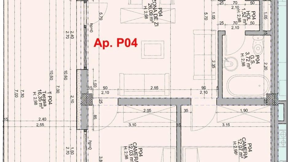 Apartament Ultracentral 3 camere - Poză 1