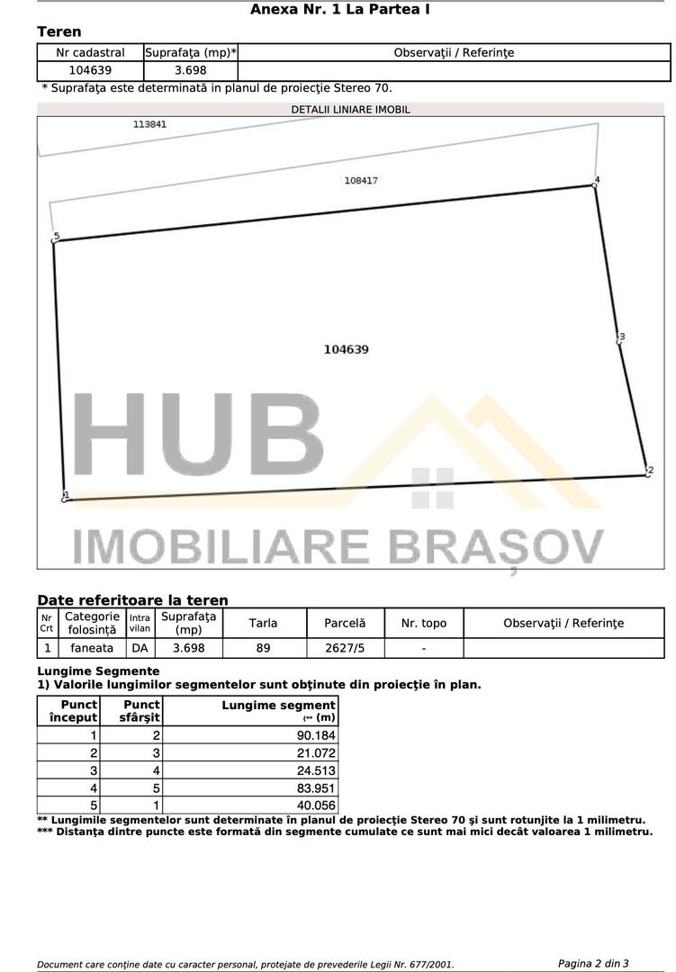 Teren de Vanzare Zarnesti | Utilitati | 3.698mp - Poză 6