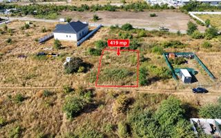 Teren intravilan de vânzare | 419 mp | Bragadiru,  Safirului/ Jadului - Poză 2